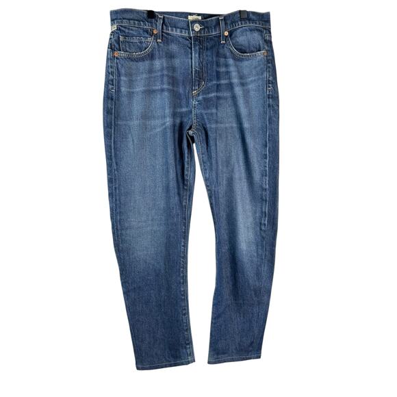 Citizens of Humanity Womens Blue High Rise Ankle Cotton Blend Slim Jeans Size 29 - Picture 1 of 11